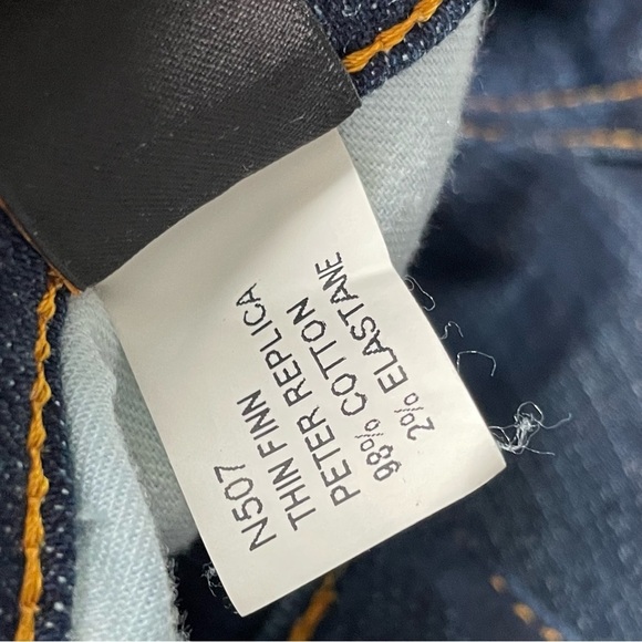 NUDIE Jeans Thin Finn Peter Replica jeans size 33 - Picture 13 of 16